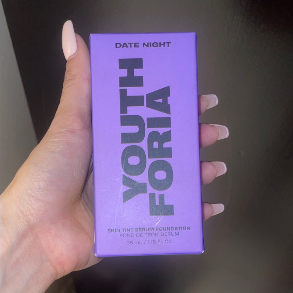 YouToria Date Night Skin Tint Serum Foundation - Purple